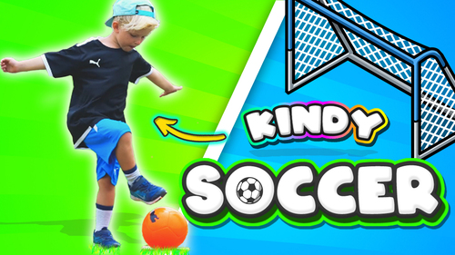 Preview of FREE Kindergarten SOCCER skills PE lesson - Ball control