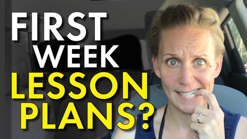 Preview of First Week Lesson Plans – Five Days of High School English