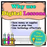 Digital Science Lessons and Interactive Notebook Video