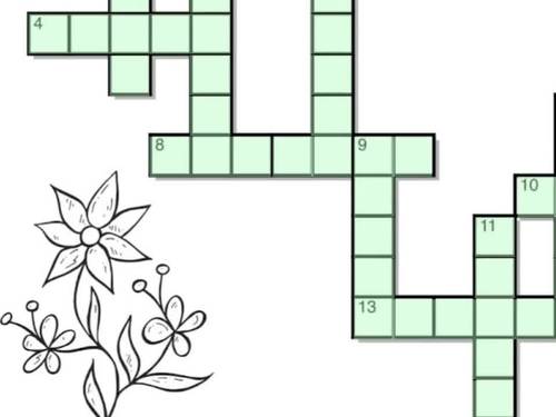 Anatomy Of Flowering Plants Crossword