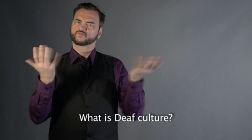 Preview of E4: Deaf Culture - Sign With Robert
