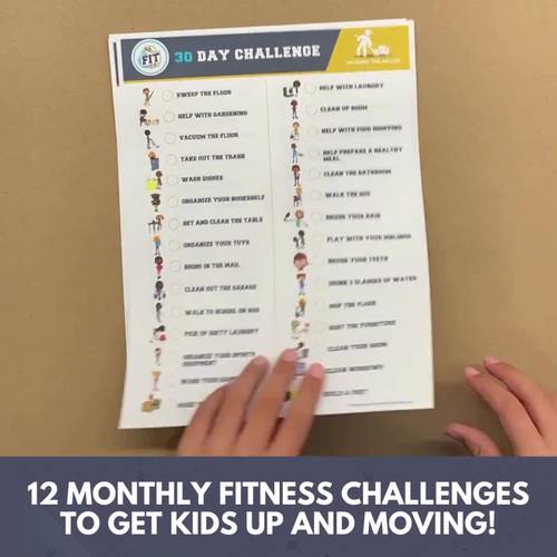 Monthly fitness challenges best sale