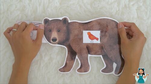 Brown Bear Brown Bear Activities | Story Strip for Toddler and Pre K Speech