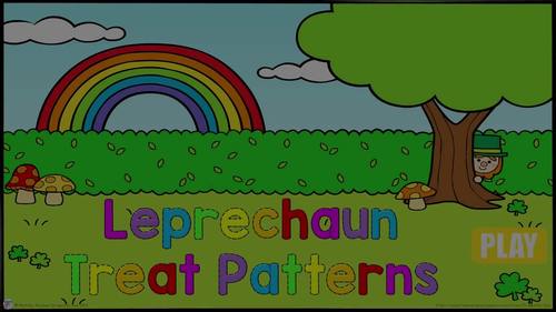 St. Patrick's Day Patterns Digital Math Game for PowerPoint™ Google ...