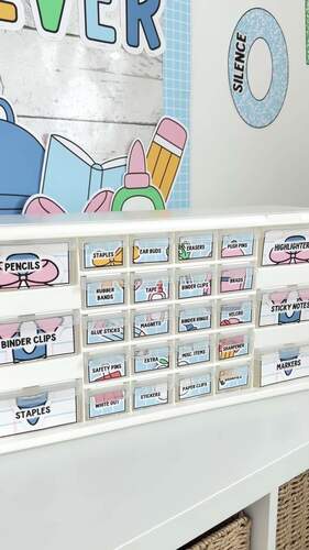 Teacher Toolbox Labels Editable | Composition Notebook & Bright ...