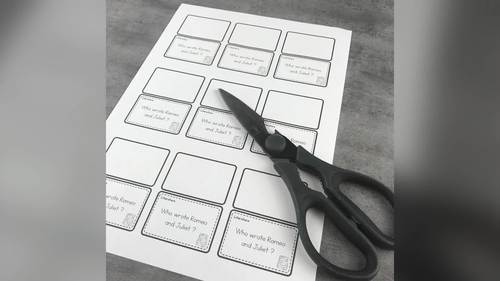 Bell Ringer Activity - Warm Up Activity : Cultural Questions - EDITABLE
