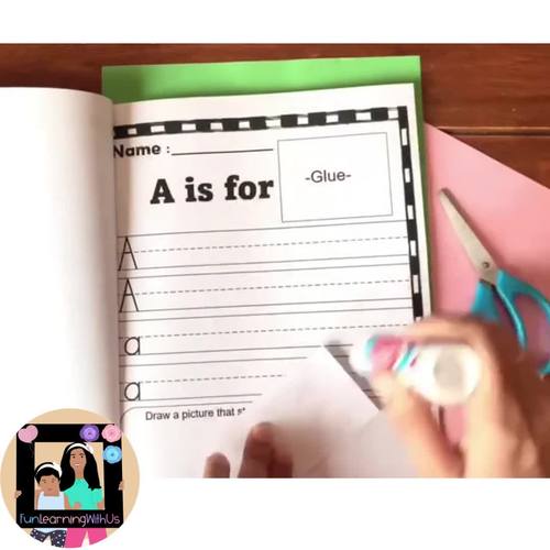 Alphabet Tracing Worksheets | Letter Writing Practice | Beginning Sound