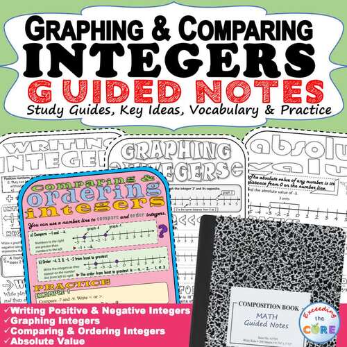 6th Grade Math Guided Notes Bundle | Interactive Notebook | FULL YEAR