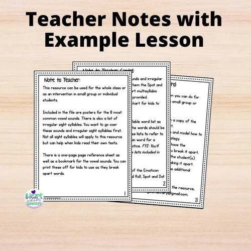 Decoding Multisyllabic Words Volume 1 By Iheart Teaching Elementary
