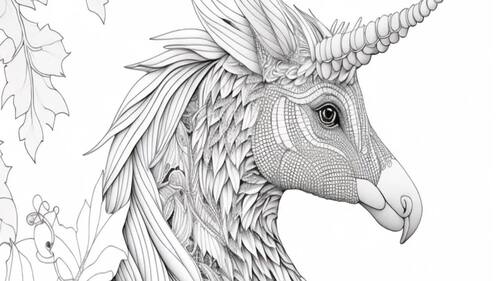 Zen Tangle Animals Coloring Pages, 45 Printable Animals Coloring Pages