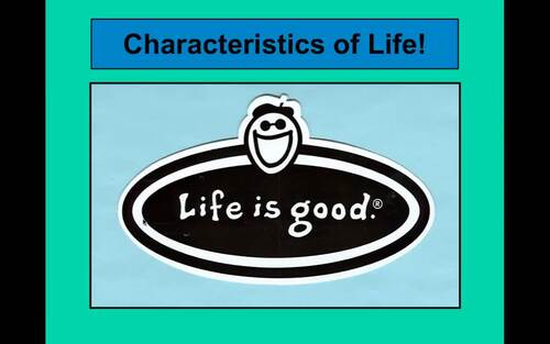 Preview of Biology Lecture Video/Characteristics of Life/Flipped Classroom/Edpuzzle Ready