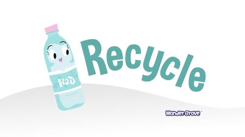 Recycle to Help the Earth Video for PreK-2 by Wonder Media | TpT