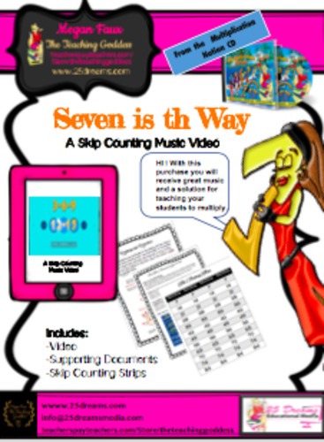 Preview of Multiplication Nation Skip Counting Video Seven Times Tables