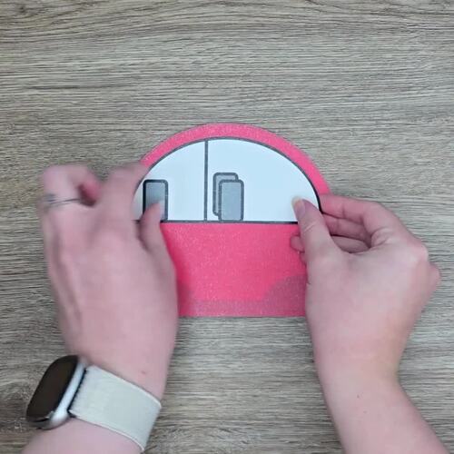 Red Car Craft Template by Crafts Laughs And Learning | TPT