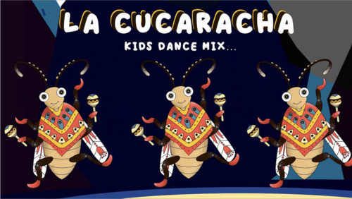 Preview of La Cucaracha - Dancing Cockroach Music Video for Classroom Use
