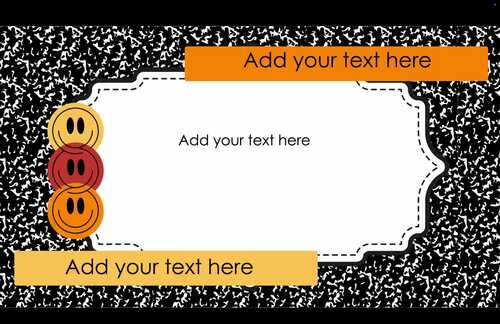 Retro Composition Book Google PowerPoint Canva Slide Templates | TPT