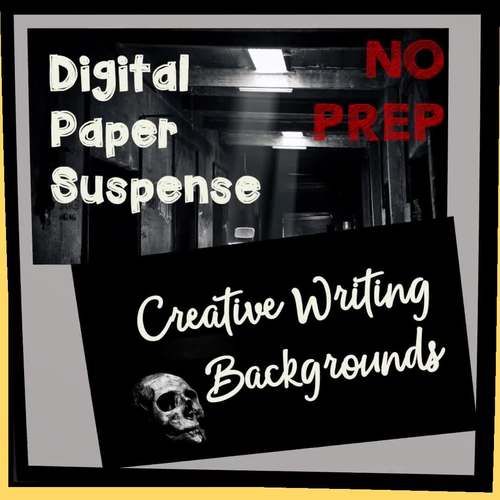 Distance Learning Digital Writing Paper | Suspense | TPT