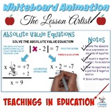 Absolute Value Equations #1: Whiteboard Animation