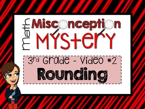 Preview of 3rd Grade Math Mystery | #2: Rounding | DISTANCE LEARNING