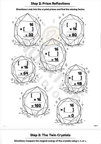 16Times Table Advanced Multiplication Practice | No Prep | Printable ...