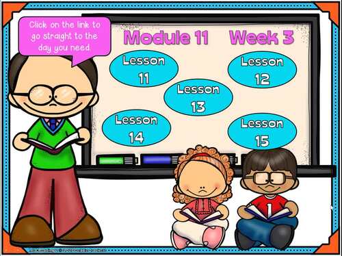 Into Reading, 2nd Grade,  Module 11,  PowerPoint/Google Slides