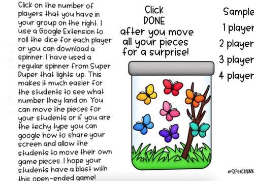 Spring Speech Therapy Boom Cards by Speech Dreams | TPT