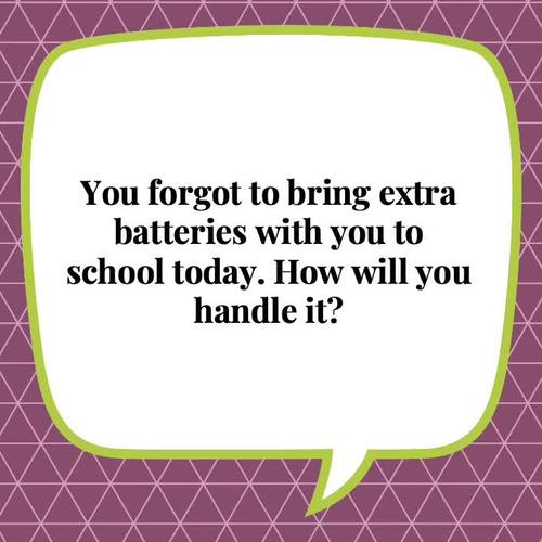 Self Advocacy Scenarios For Listening Language Therapy Middle High School