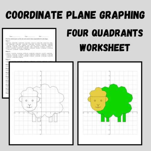 St Patricks Day Math Activity Plotting Points - Mystery Picture Spring ...