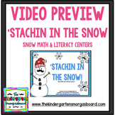 Video Preview: Winter Math And Literacy Centers: Stachin' 