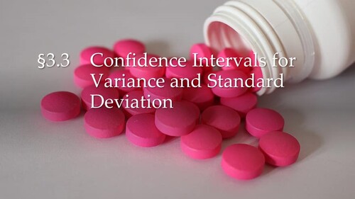 Preview of 3.3 Confidence Interval for Variance