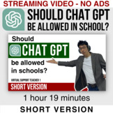 Should Chat GPT be allowed in school? Back To School Criti