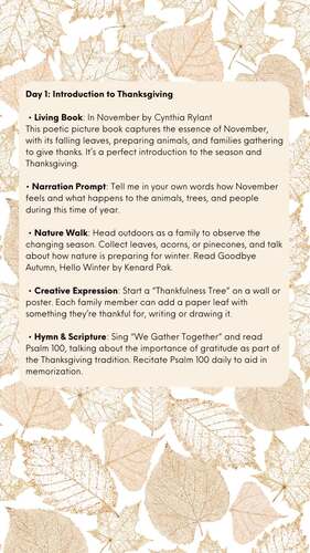 Thanksgiving Morning Time by Busy Bee Explorers | TPT