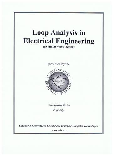 Preview of Loop Analysis in Electrical Engineering
