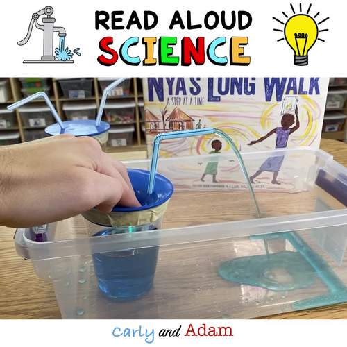 Nya's Long Walk Water Pump READ ALOUD SCIENCE™ Activity TPT