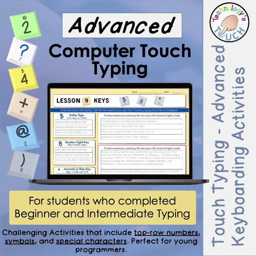 Advanced Touch Typing Keyboard Curriculum | Grades 5–12 | 3-Week Curriculum