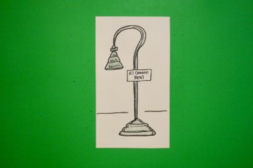 Preview of Let's Draw an El Camino Bell Marker!
