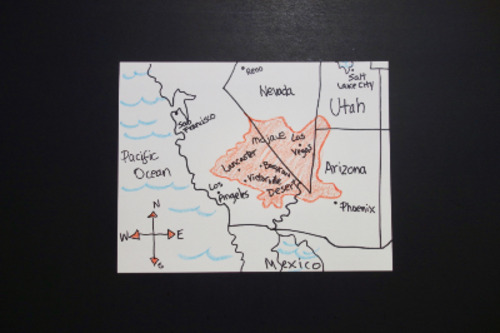 Preview of Let's Draw a Map of the Mojave Desert!