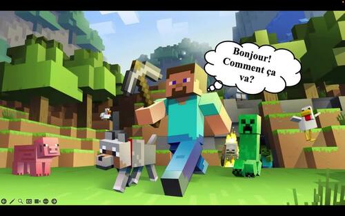 Minecraft French reading fall Escape Room by its Study Time Store