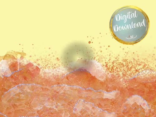 Ocean Shore Overlay Clipart, Commercial Use by Teach Elite | TPT