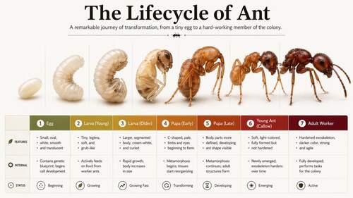 Animal Life Cycle Infographics Bundle | 26 Animals A–Z | Science Visual ...