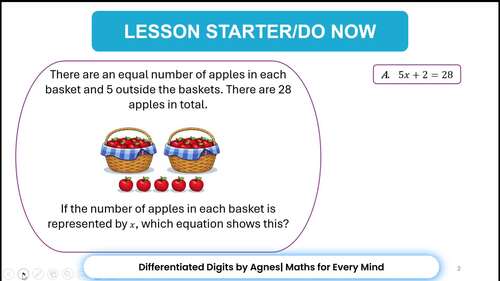 Solving Two-Step Equations Lesson (PowerPoint, Google Slides, PDF ...