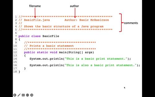 1. Creating a simple java program by Zinngenuity | TPT