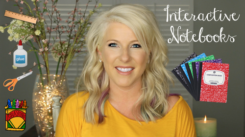 Interactive Notebooks Professional Development Video and Tutorial