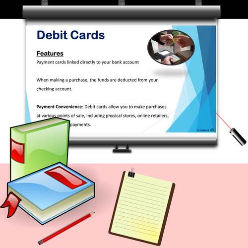 Credit Card vs Debit Card Lesson Slides Financial Literacy Activities ...