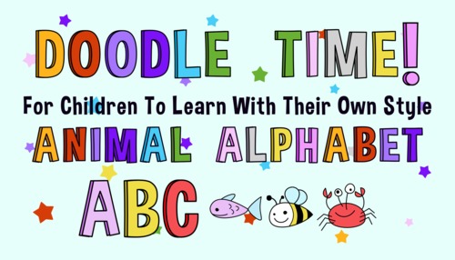 Preview of Doodle Time! - Animal Alphabet Video