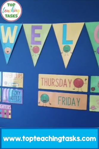 Classroom Decor | Bright and Vivid Dot Dudes by Top Teaching Tasks