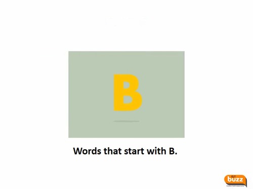 Preview of Alphabet Books & Vocabulary: My B Book.