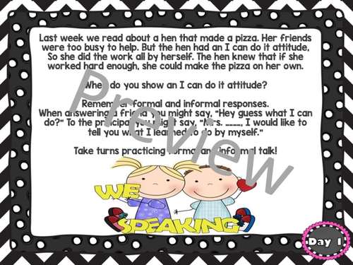 HMH Into Reading Smart Board Lesson Module 5 week 4 Kindergarten