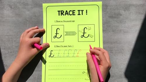Freebie - How To Write The Pound Sign By Chez Chris | Tpt
