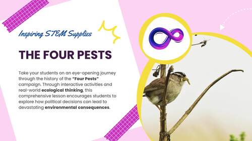 The Four Pests Workbook & Activities | Food Chains & Ecosystems Lesson